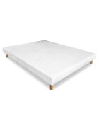 Sommier Confortel blanc - 140x190 cm